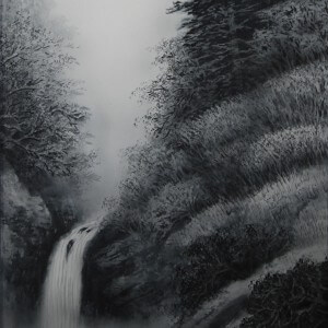 0009 Landscape Painting in Sumi Ink / Tomo Katou 005