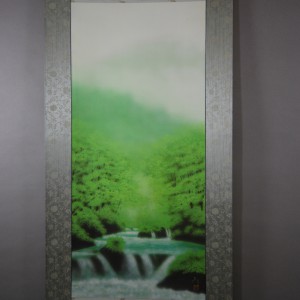 0013 Landscape Painting: Green Sound / Tomo Katou 002