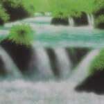 0013 Landscape Painting: Green Sound / Tomo Katou 006