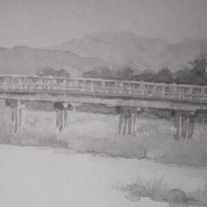 0017 Scenery of Rakusai / Keiji Yamazaki 006