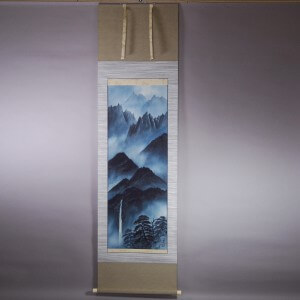 0019 Landscape Painting in Sumi (ink) / Yuri Tezuka 001