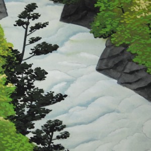 0030 Colored Landscape Painting / Seiki Kogure 005