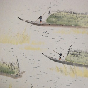 0036 Boats Used When Cutting Seaweed / Seika Tatsumoto 004