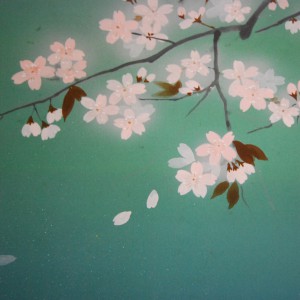 0055 Koi Fish (Carp): Cherry Blossoms / Shukou Okamoto 006