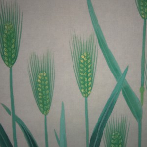 0095 Kakejiku with Barley Painting / Shin Tsuda 005