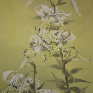 0101 Kakejiku with Lily Painting / Keiji Yamazaki 004