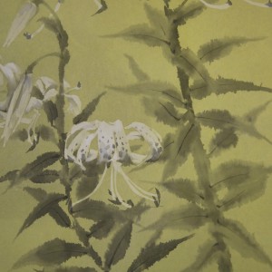 0101 Kakejiku with Lily Painting / Keiji Yamazaki 005