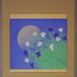 0104 Kakejiku with Mid-Autumn Moon Painting / Tomo Katou 002