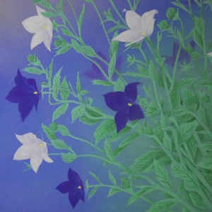 0104 Kakejiku with Mid-Autumn Moon Painting / Tomo Katou 005