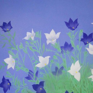 0105 Kakejiku with Mid-Autumn Moon Painting / Tomo Katou 005