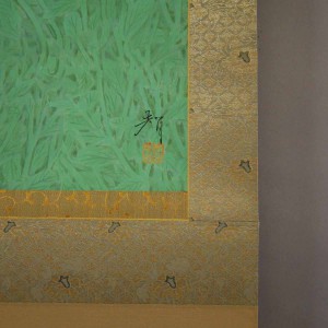 0105 Kakejiku with Mid-Autumn Moon Painting / Tomo Katou 007