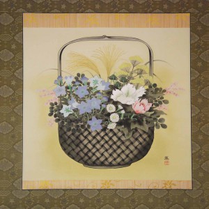 0106 Autumn Flowers Painting / Susumu Kawahara 002