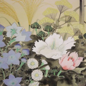 0106 Autumn Flowers Painting / Susumu Kawahara 004