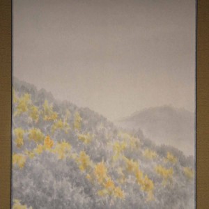 0115 Autumn Scenery of Chichibu Mountains Painting / Keiji Yamazaki 003
