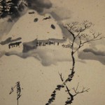 0120 Snow Village Painting & Calligraphy / Katsunobu Kawahito & Kakushou Kametani 006