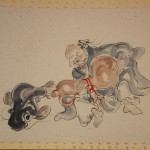 0161 Gourd and Catfish Painting / Katsunobu Kawahito 003