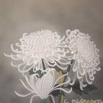 0114 Chrysanthemum Painting / Kiyoyasu Morishima 004