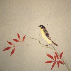 0121 Nandina and Snow Painting / Seika Tatsumoto 006