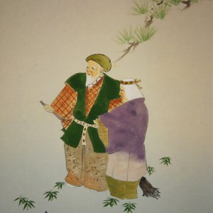 0130 A Nice Old Couple Painting / Seika Tatsumoto 004