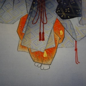 0168 Noh: Kakitsubata Painting / Seibi Saitou 004