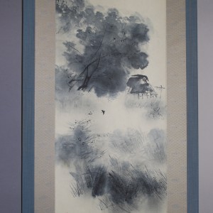 b0002 Landscape Painting in “Sumi” Ink / Shikou Okamoto 004