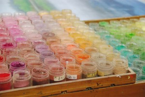 Iwaenogu Natural mineral pigments