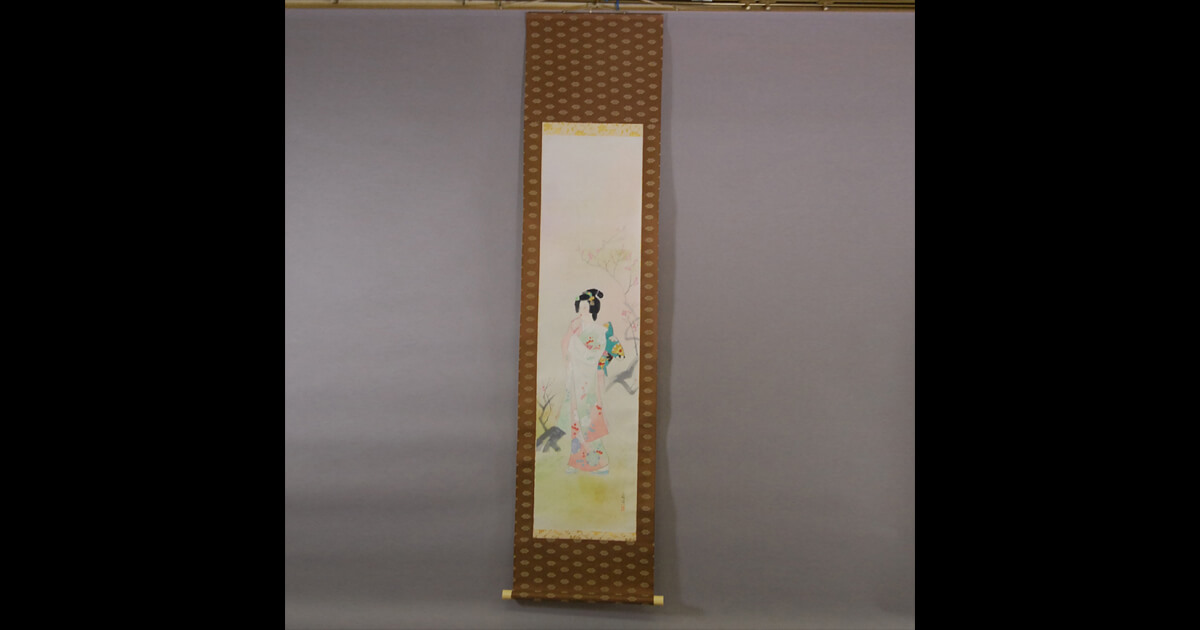 森田秀治 / 梅香る | 掛軸 - 野村美術