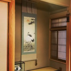 松竹梅鶴亀　床の間