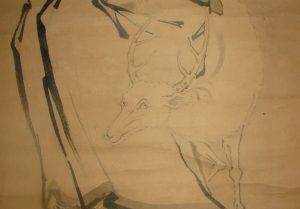 掛軸　折れ　004