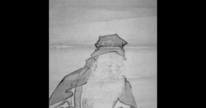 掛軸　折れ　サム