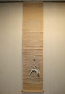 掛軸の折れ 剥落001