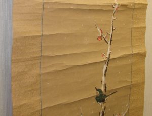 掛軸の折れ 剥落004