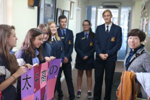 外国　掛軸　土産