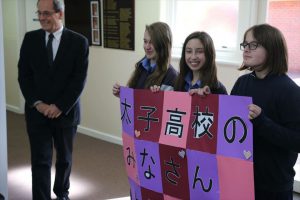 外国　掛軸　土産