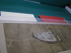 古い屏風 額装 製作