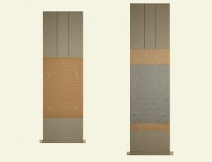 外国人 インバウンド 掛軸 書道体験 色紙 お土産