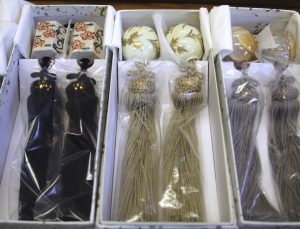 神戸　風鎮　掛軸