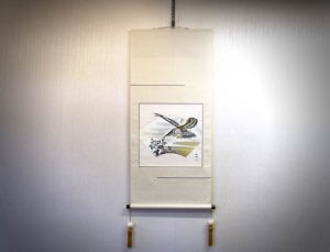 神戸　風鎮　掛軸