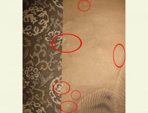 江戸　明治　虎　掛軸　仕立替