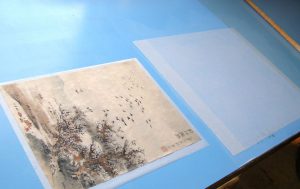 中国製掛軸 表装 仕立替