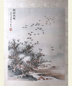 中国製掛軸 表装 仕立替