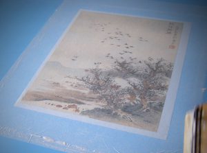 中国製掛軸 表装 仕立替