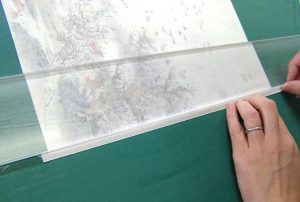 中国製掛軸 表装 仕立替