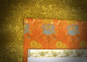 真の行 真表装 仏表装 掛軸