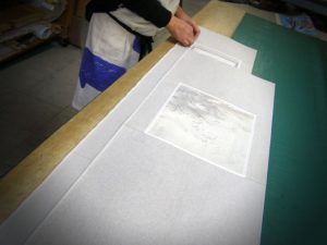 真の行 真表装 仏表装 掛軸