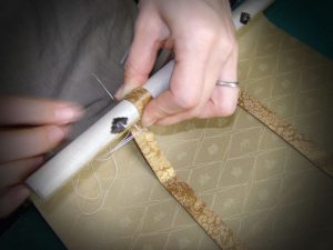 真の行 真表装 仏表装 掛軸