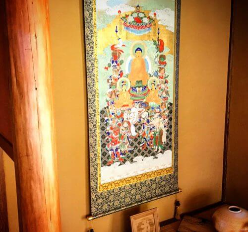 仏画　掛軸　床の間