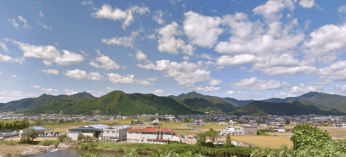 橋本凝胤　掛軸　書　市川町