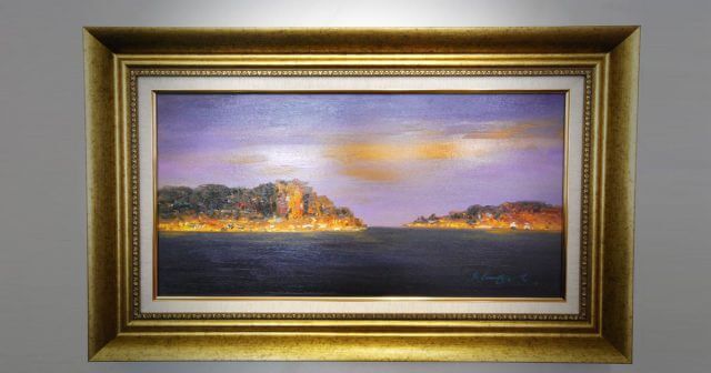 神戸　絵画　油絵　ギャラリー　アドリア海