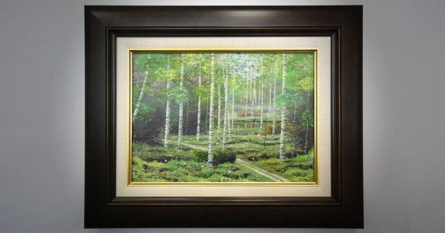 神戸　絵画　油絵　ギャラリー　白樺